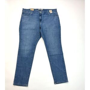 Levis 721 High Rise Skinny‎ Jeans Women 20W NWT Stretch Cotton 5-Pockets Denim